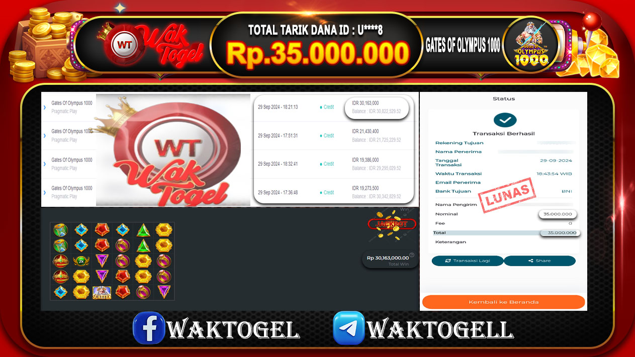 BUKTI PEMBAYARAN SLOT WAKTOGEL