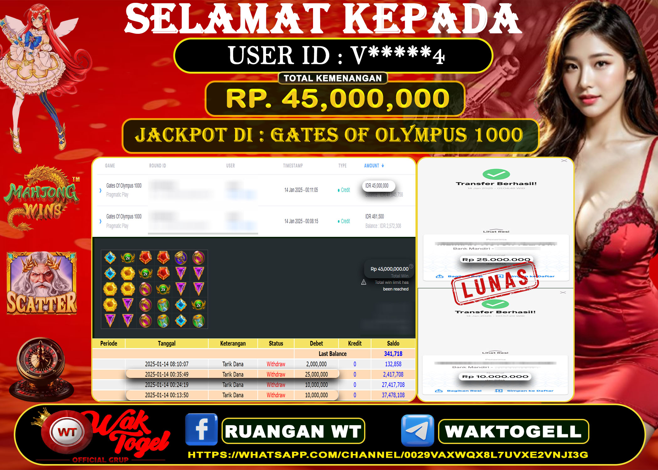 BUKTI PEMBAYARAN SLOT WAKTOGEL