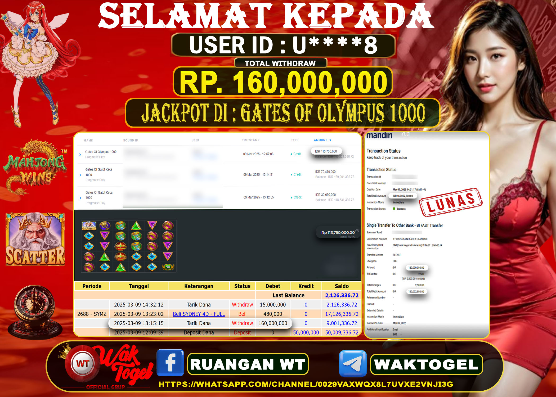 BUKTI PEMBAYARAN SLOT WAKTOGEL