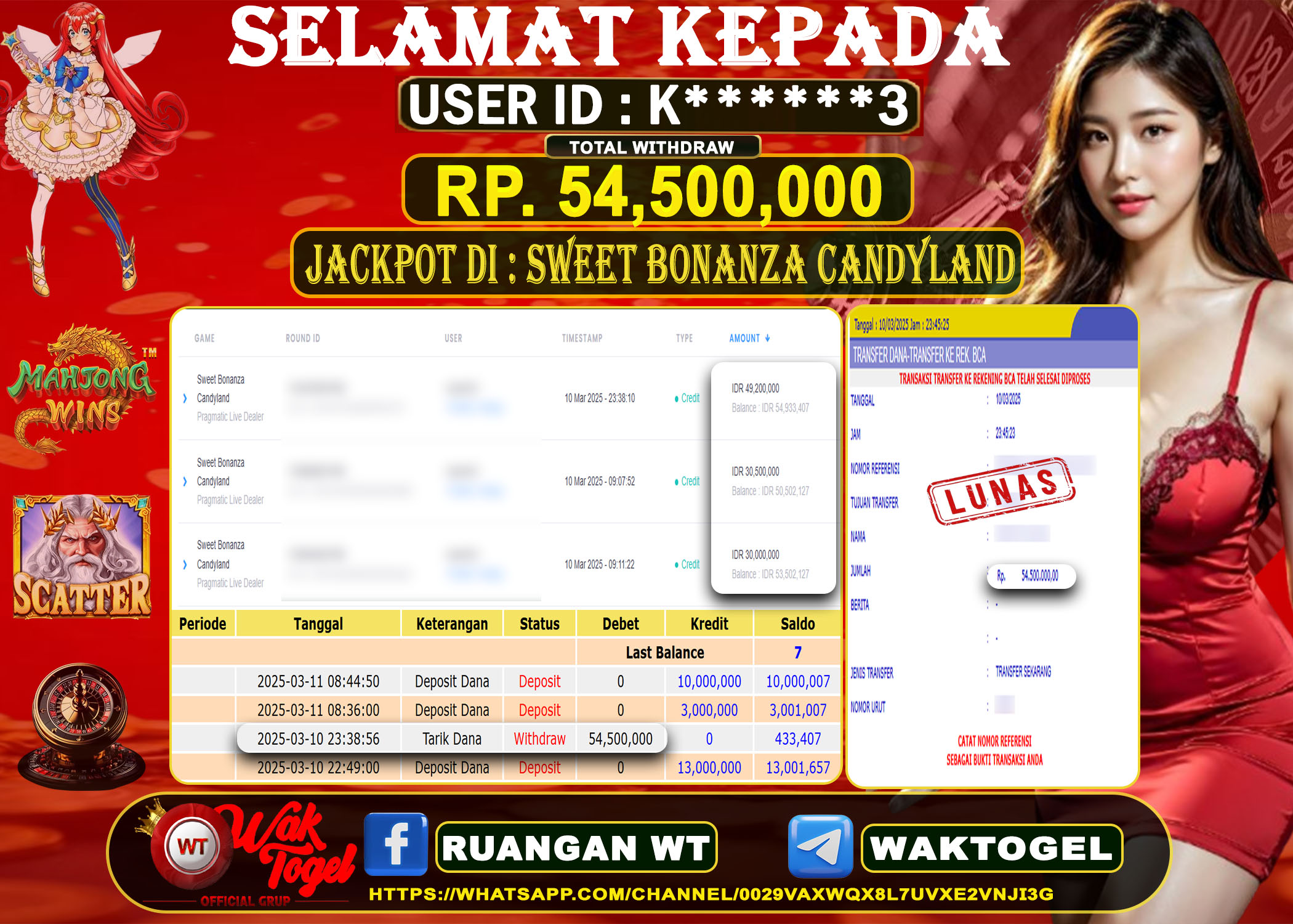 BUKTI PEMBAYARAN SLOT WAKTOGEL