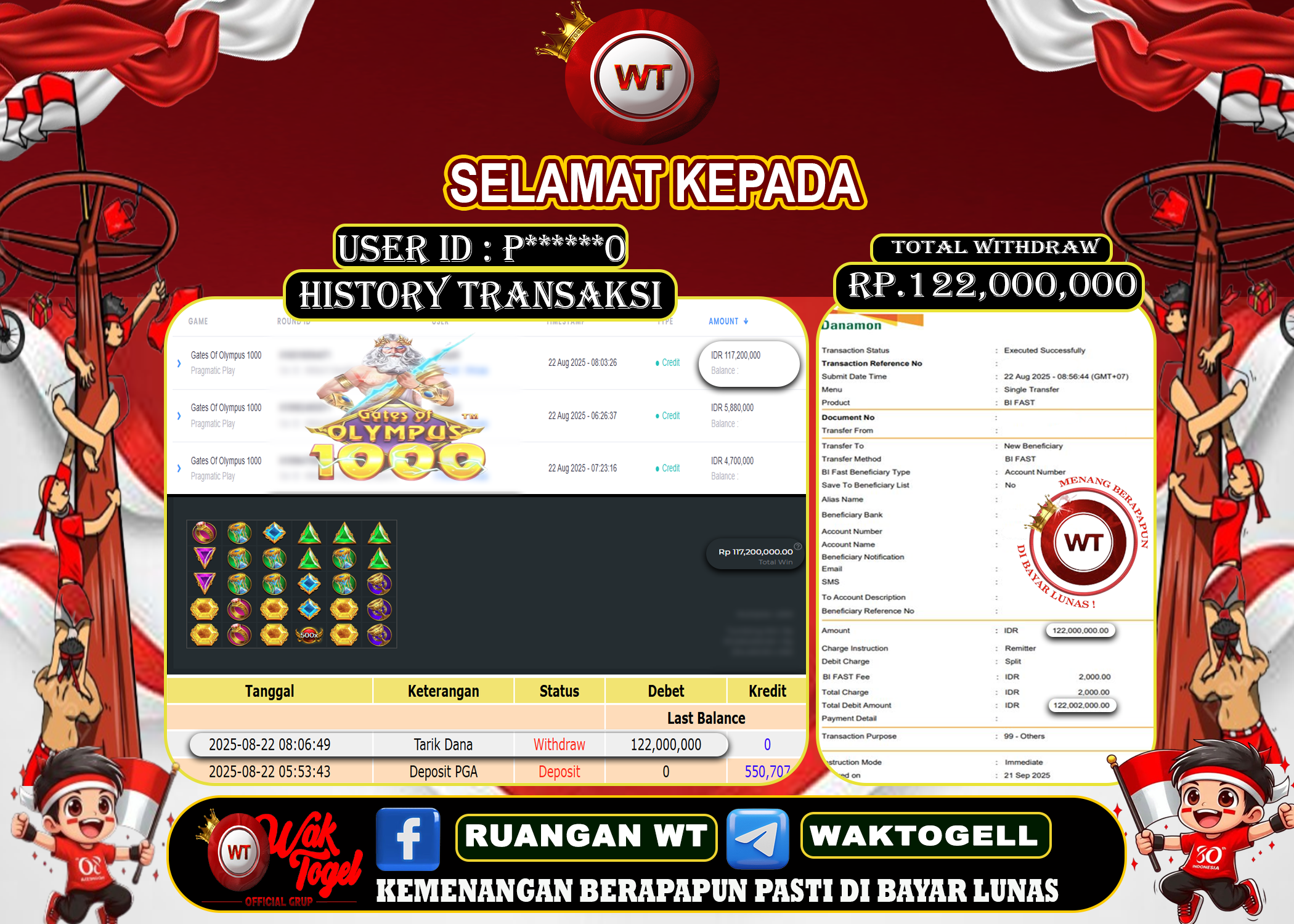 BUKTI PEMBAYARAN SLOT WAKTOGEL